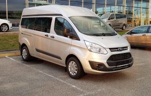ford transit custom paaukstintas